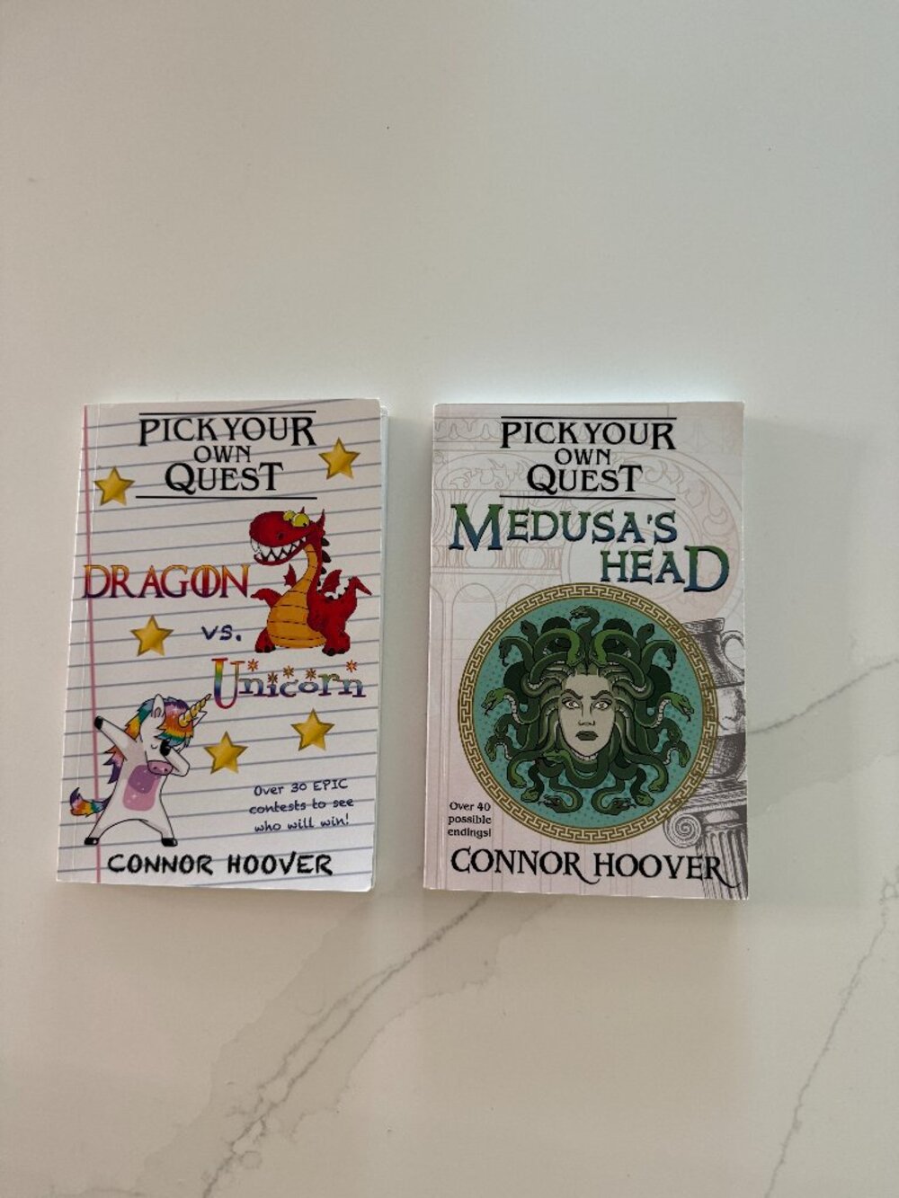 Kids Books: Pick Your Own Quest - Dragon Unicorn & Medusa's Head